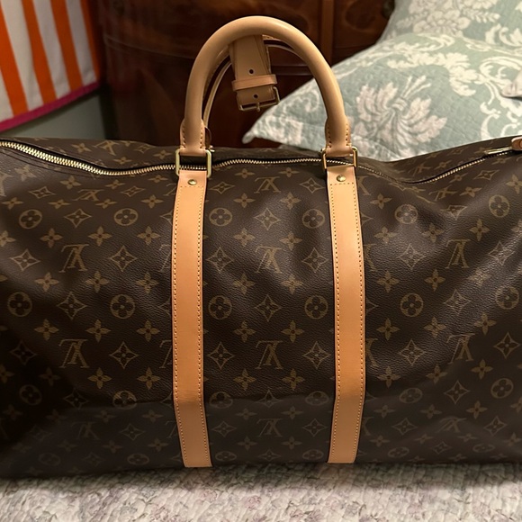 Louis Vuitton Keepall Duffel Bag 60 - Picture 3 of 11